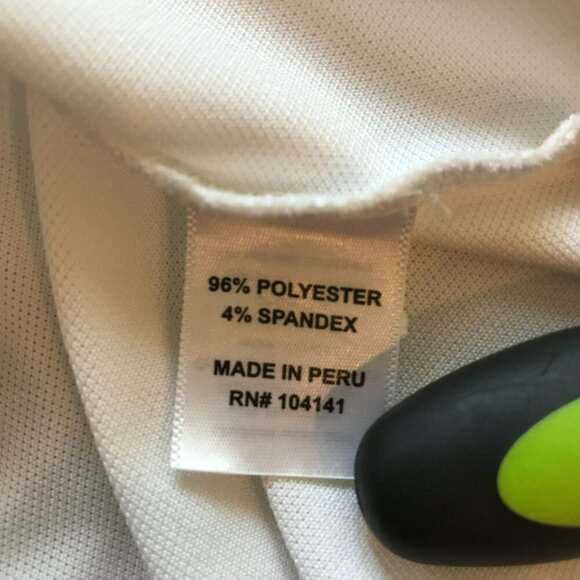 Walter Hagen 11 Majors Men's 3-Button Golf Polo Sz XXL Colorblock Blue and White - Picture 12 of 15